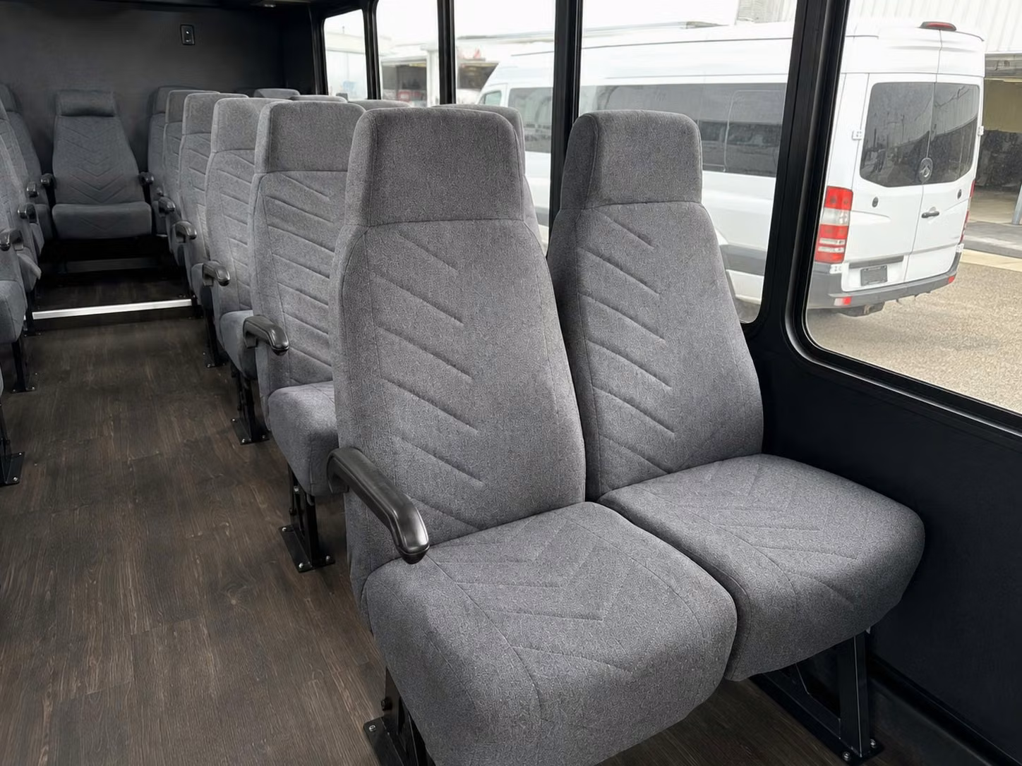 15 passenger minibus inside