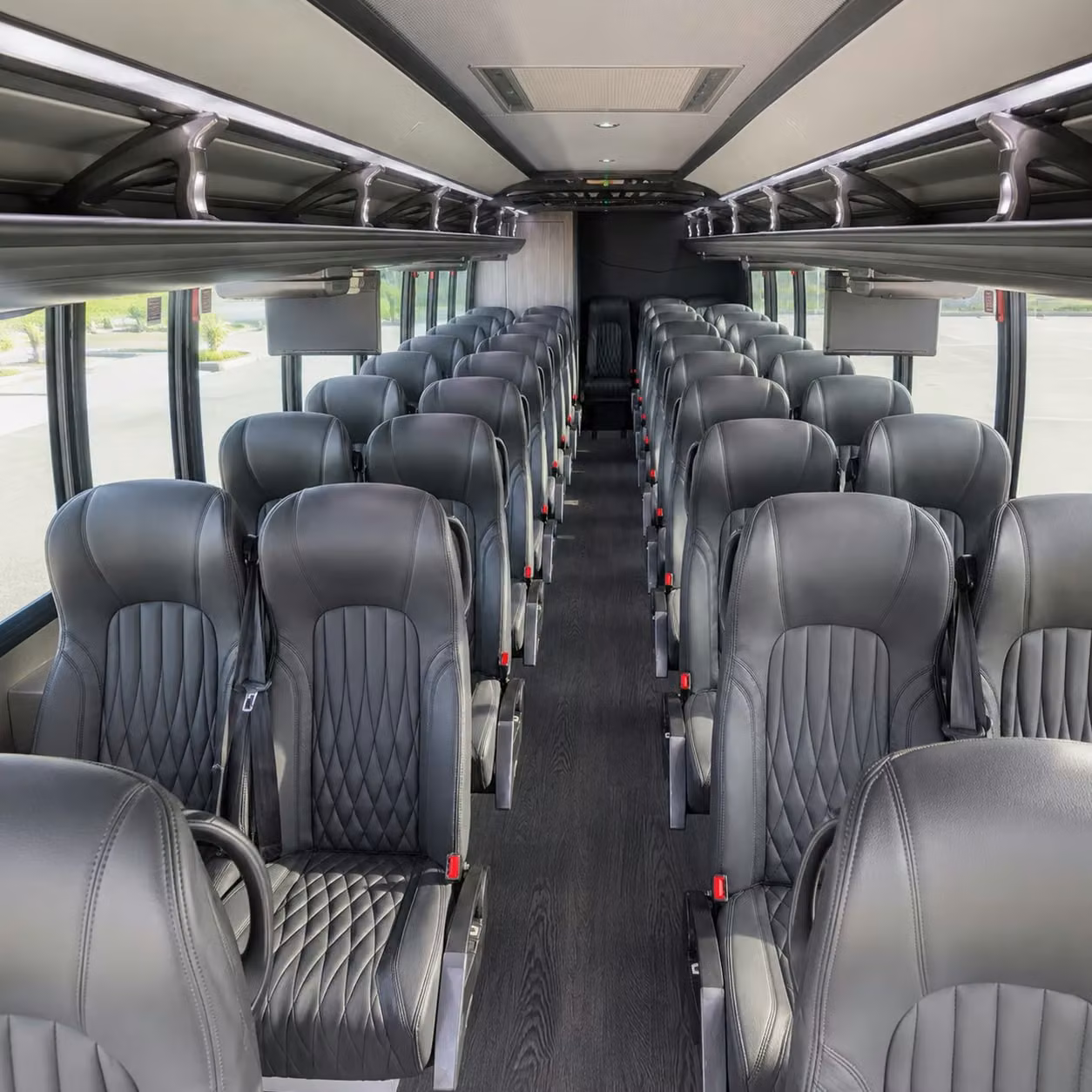 25 passenger minibus inside