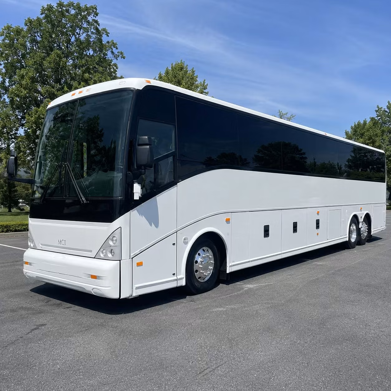 56 passenger charter bus