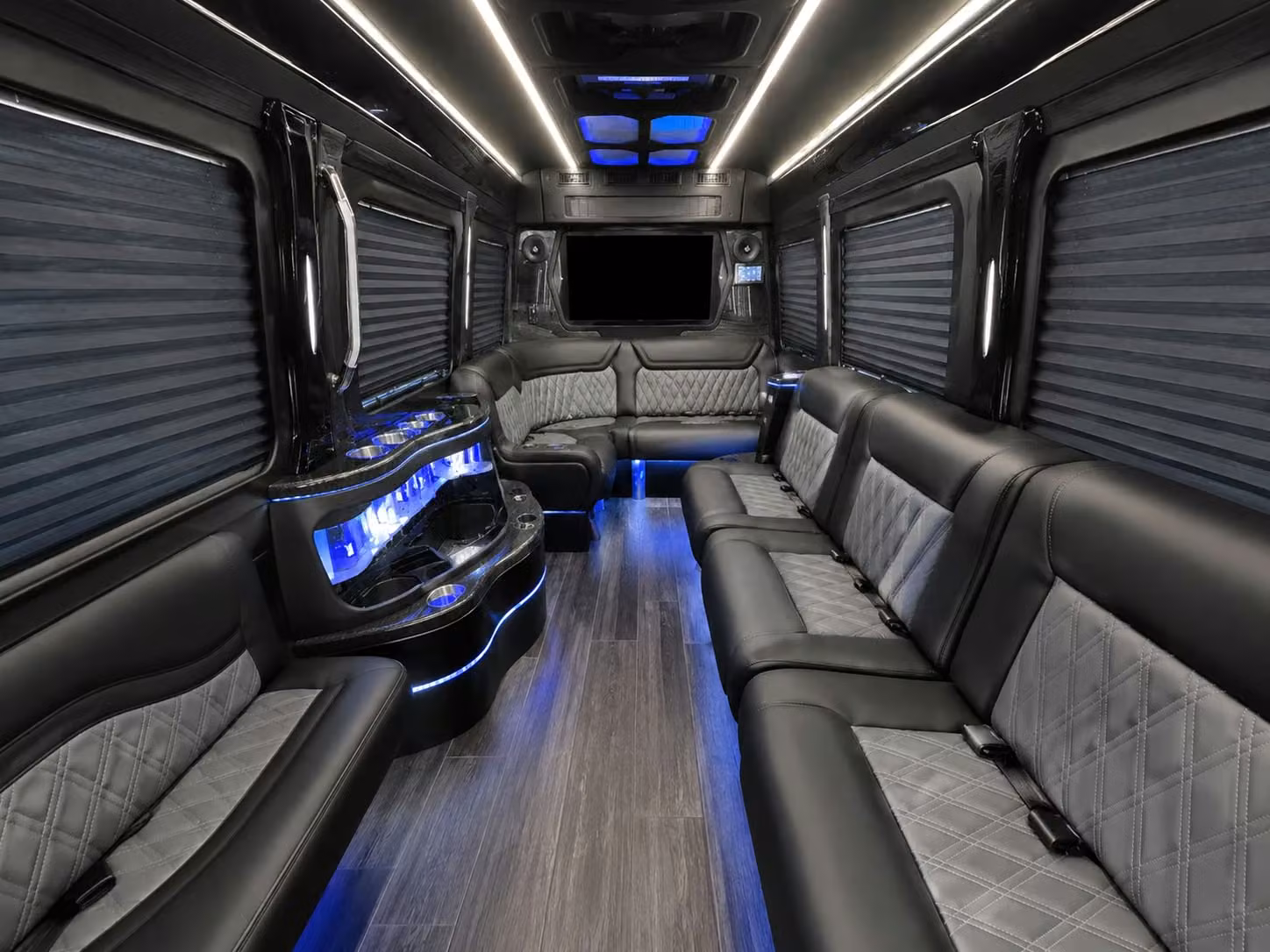 corporate event bus rentals for kansas city business dinners team outings and retreats