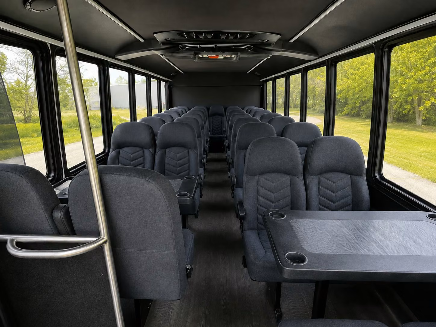 minibus rentals for kansas city wedding parties and bridal shuttles