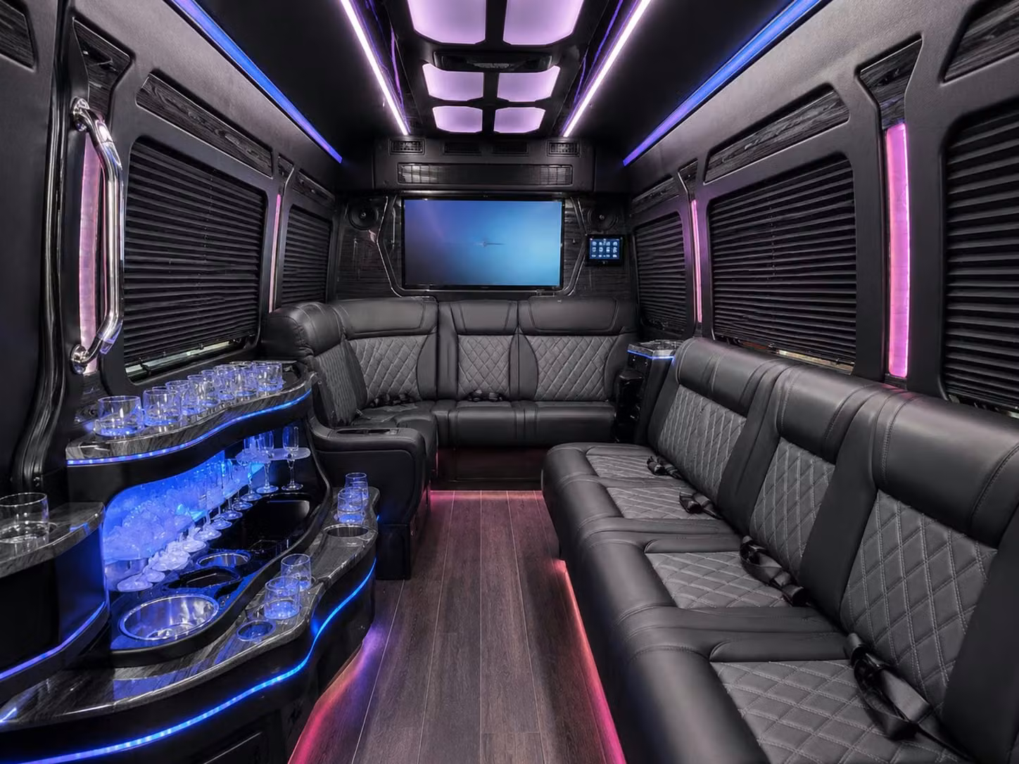 sprinter limousine inside